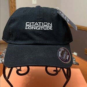 Cessna Citation Longitude baseball cap.  OS